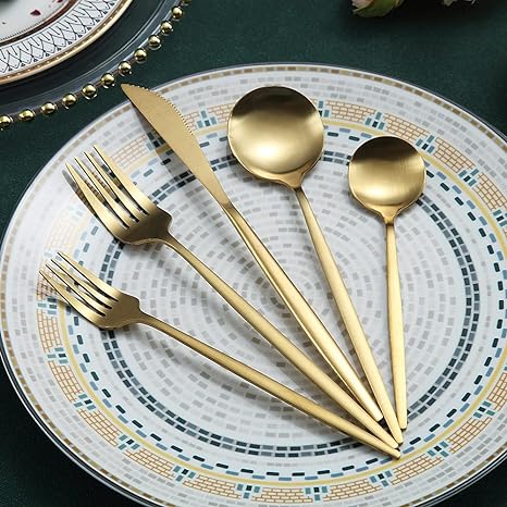 Minimalistisk Bestik – Høj Kvalitet Rustfrit Stål | Elegant Design