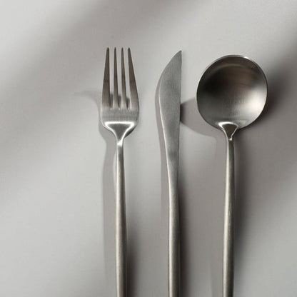 Minimalistisk Bestik – Høj Kvalitet Rustfrit Stål | Elegant Design