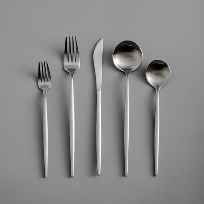Minimalistisk Bestik – Høj Kvalitet Rustfrit Stål | Elegant Design
