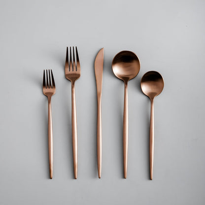 Minimalistisk Bestik – Høj Kvalitet Rustfrit Stål | Elegant Design