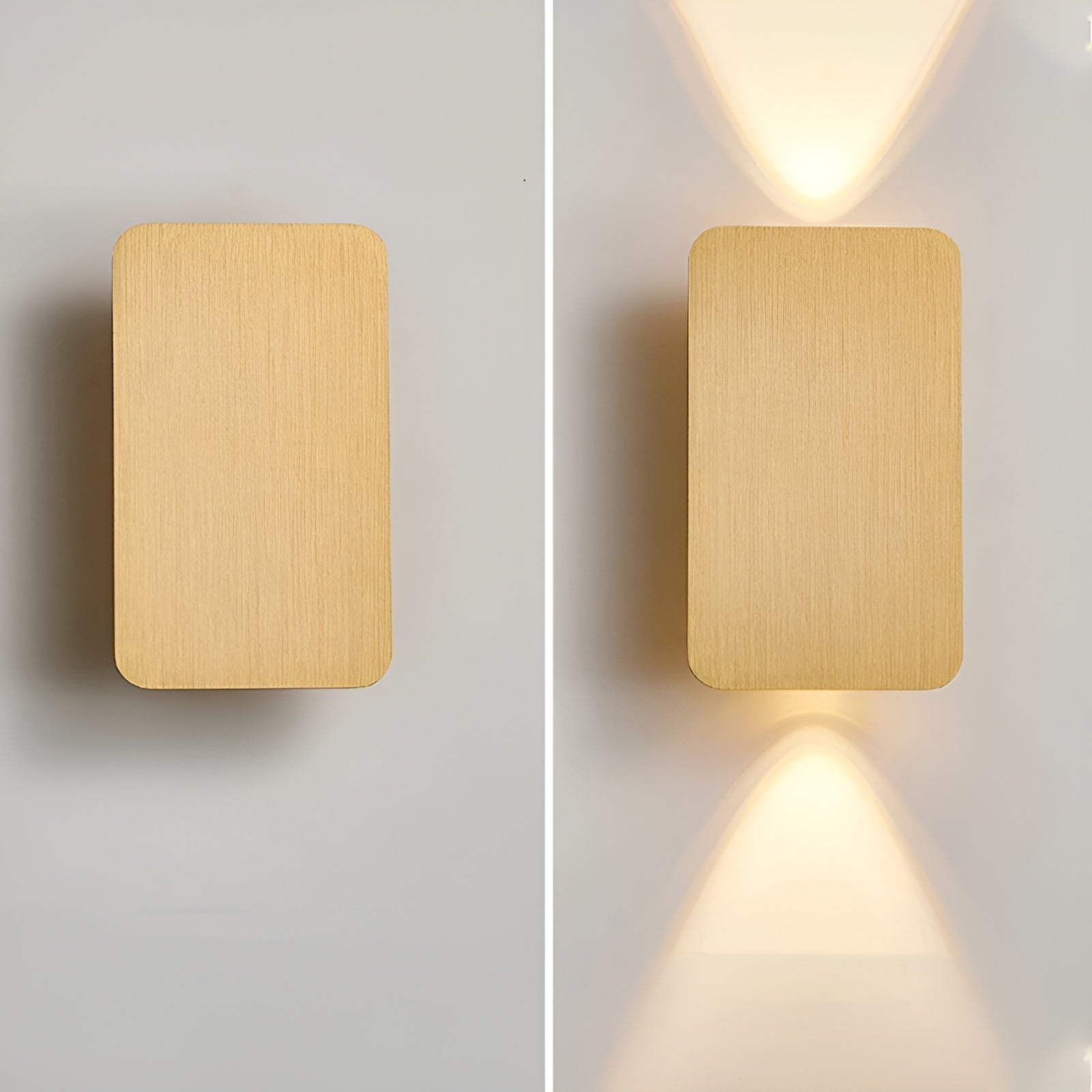 Minimalistisk LED Væglampe | Slankt Design