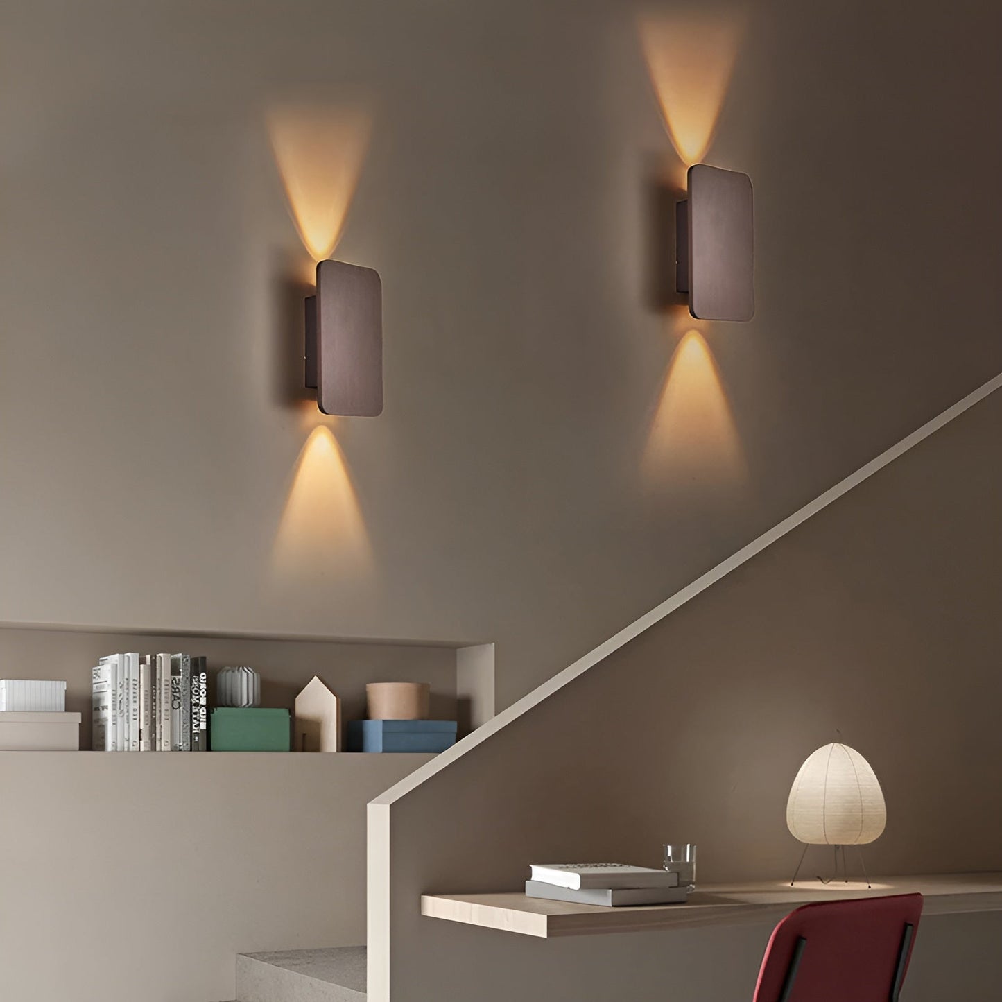 Minimalistisk LED Væglampe | Slankt Design