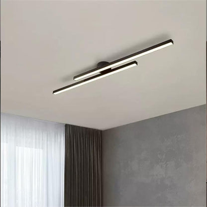 Moderne Aluminium Semi Flush Mount LED Loftlampe