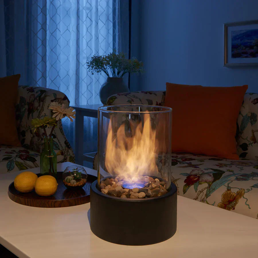 Moderne Bærbar Lugtfri Bordpejs