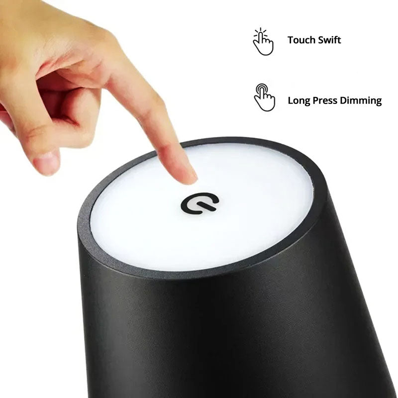 Moderne Genopladelig LED Trådløs Bordlampe