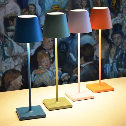 Moderne Genopladelig LED Trådløs Bordlampe