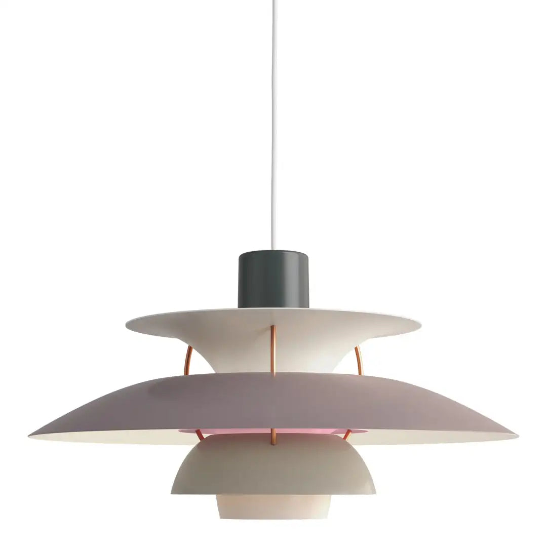 Moderne LED Loftlampe - Dæmpbar & Holdbar, Rund, Akrylglas