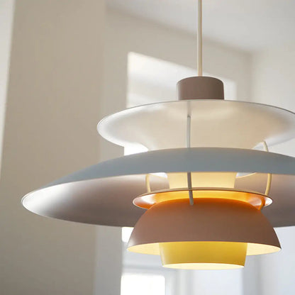 Moderne LED Loftlampe - Dæmpbar & Holdbar, Rund, Akrylglas