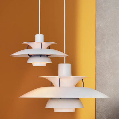 Moderne LED Loftlampe - Dæmpbar & Holdbar, Rund, Akrylglas