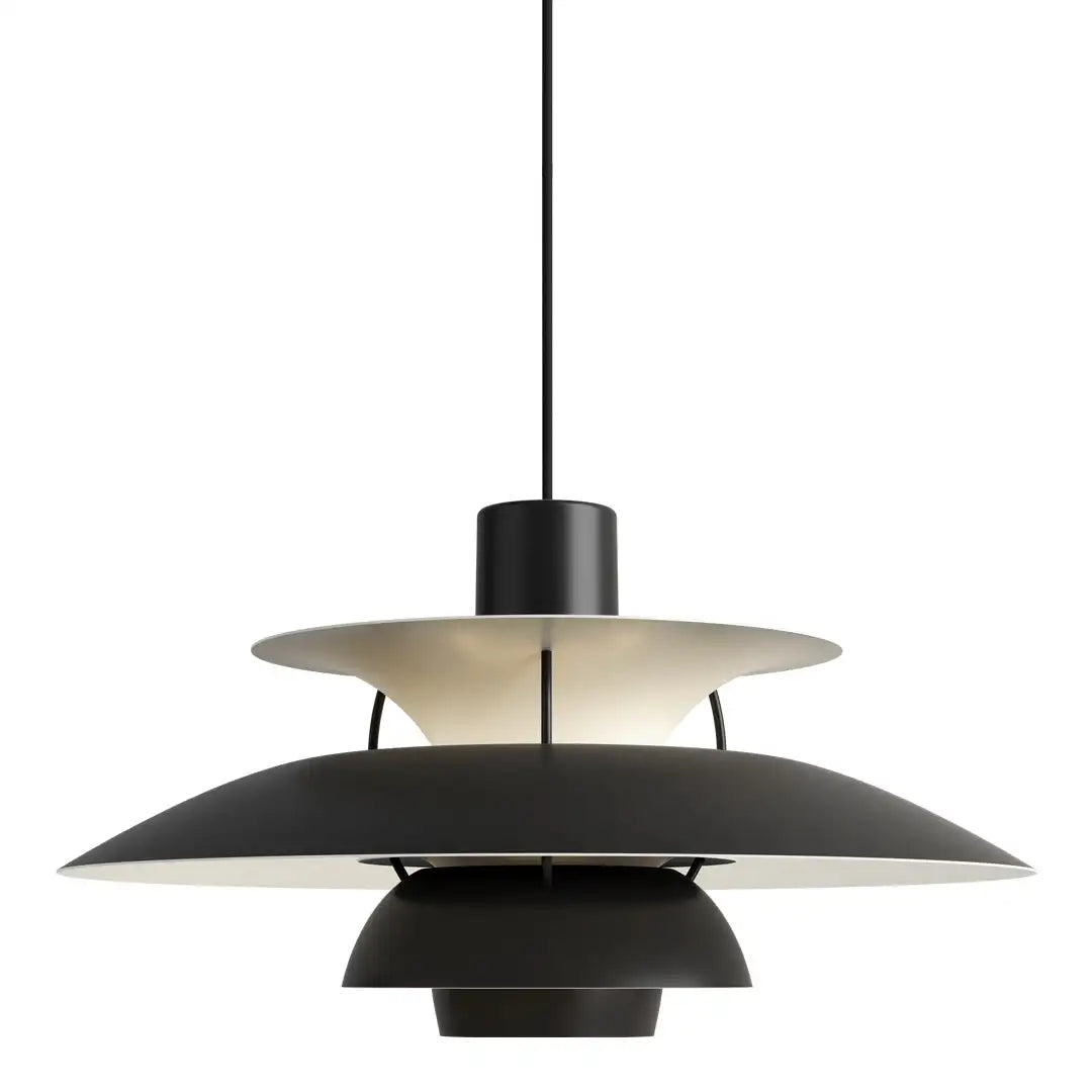 Moderne LED Loftlampe - Dæmpbar & Holdbar, Rund, Akrylglas