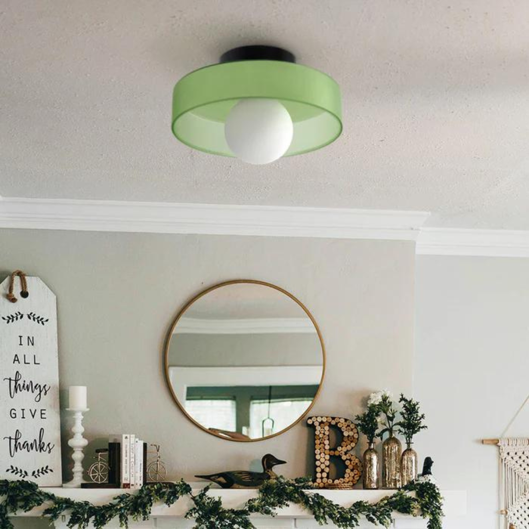Moderne Loftlampe med Stilfulde Farver - LumiSphere