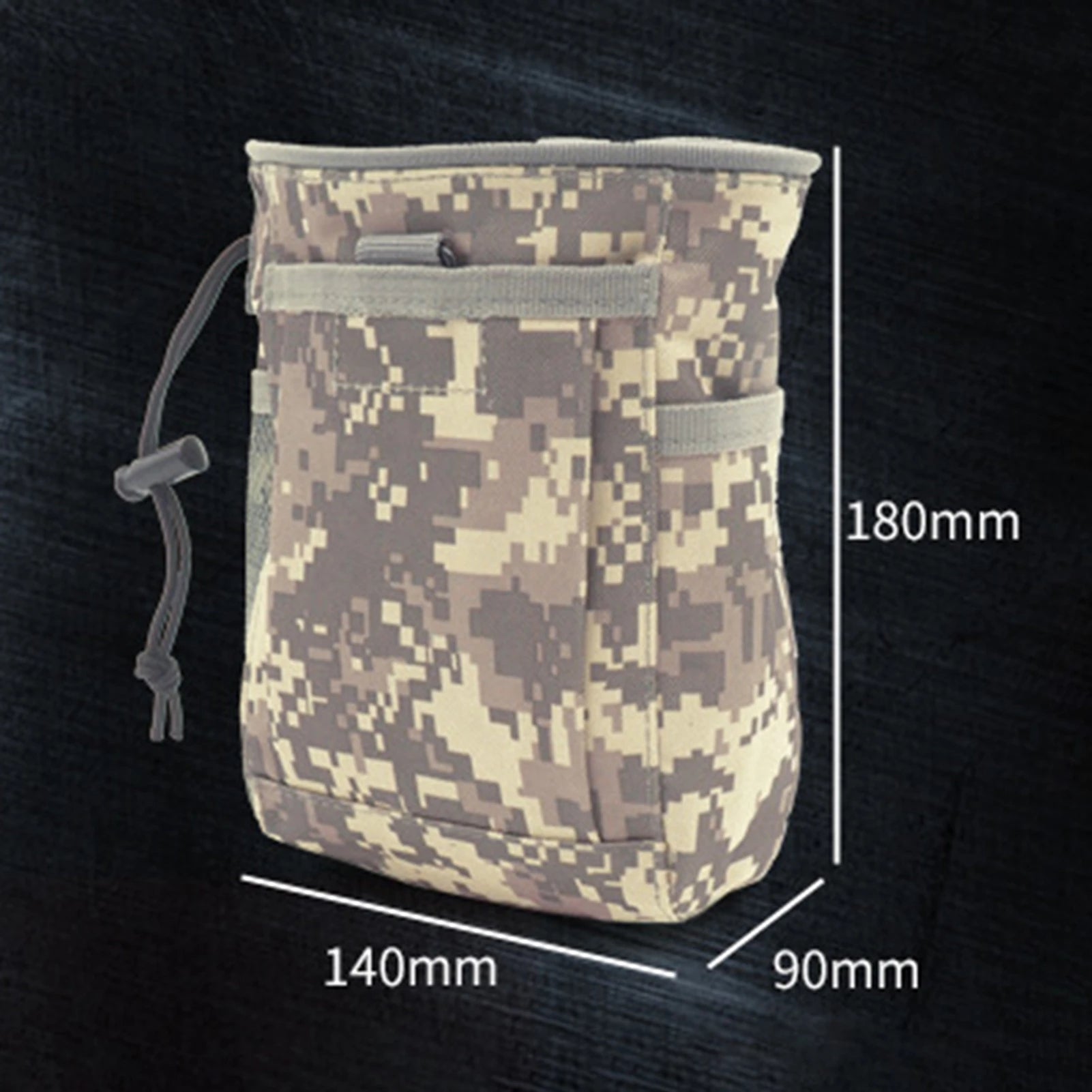 MOLLE Taktisk Dump Pouch til Udendørs Utility & Gear Opbevaring