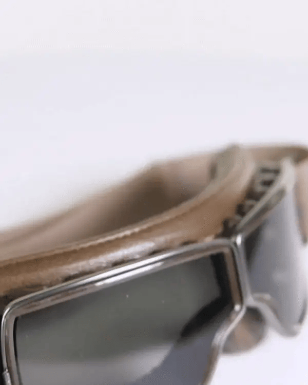Motorcykelbriller | UV-beskyttelse | Stødresistente & Justerbare | RetroGoggles