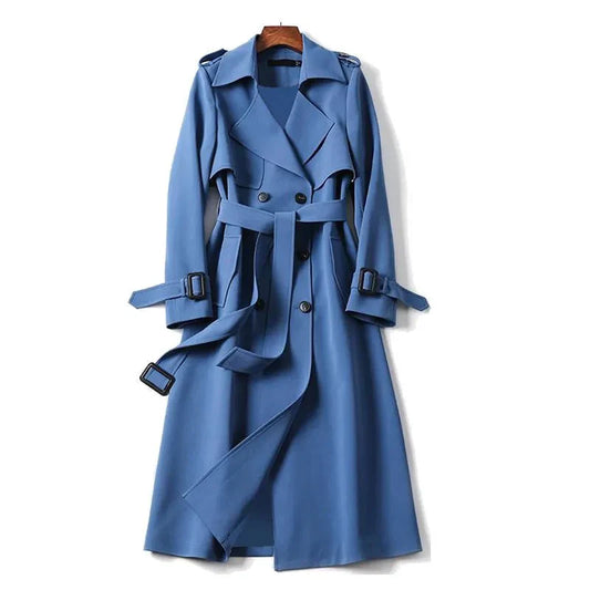 Isadora | Manteau Long Ceinturé Femme - Image 1
