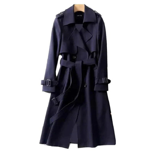 Isadora | Manteau Long Ceinturé Femme - Image 2