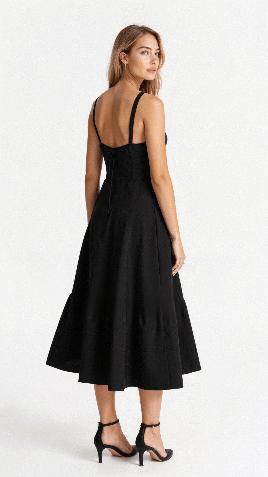 Félicie | Elégante robe midi à corset Kiana - Image 4