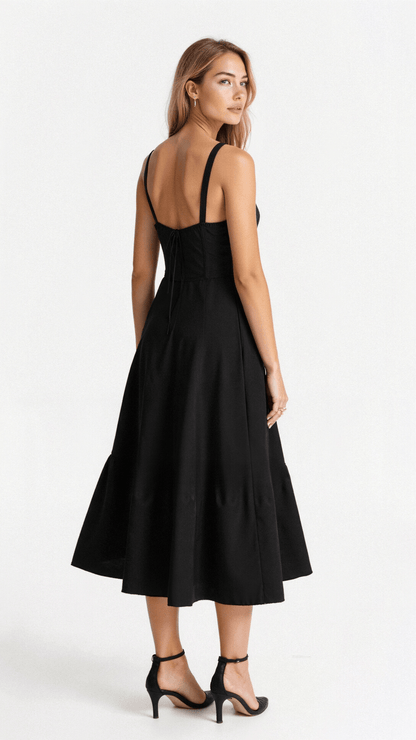 Félicie | Elégante robe midi à corset Kiana - Image 4