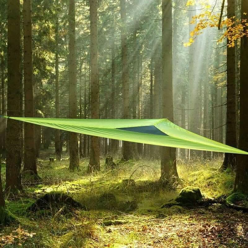 Multi-Person Camping Hængekøje med 3-Punkts Ankersystem
