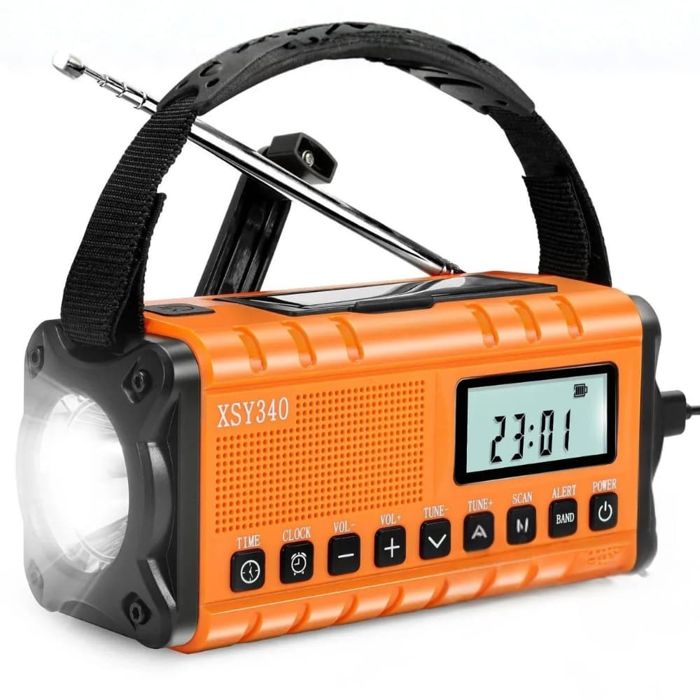 Nødsolkrank Radio Lommelygte