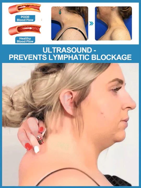 Nakke Massager | Ultralyd Lymfedrænage | Trådløs Massagehjælp | Vitalize
