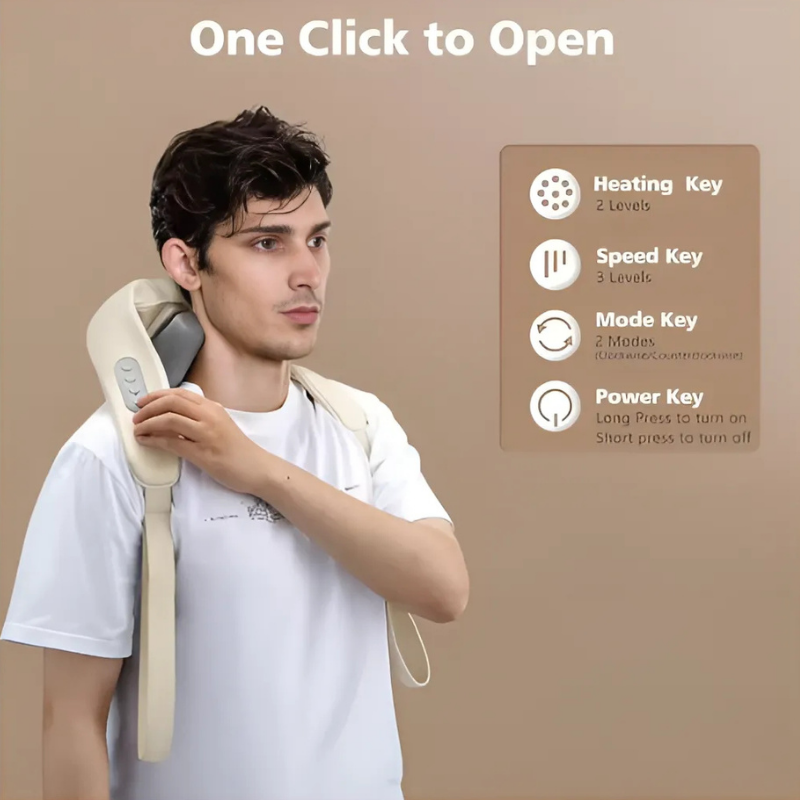 Nakkemassager: Beroligende Varme Afslappende Nakkemassager