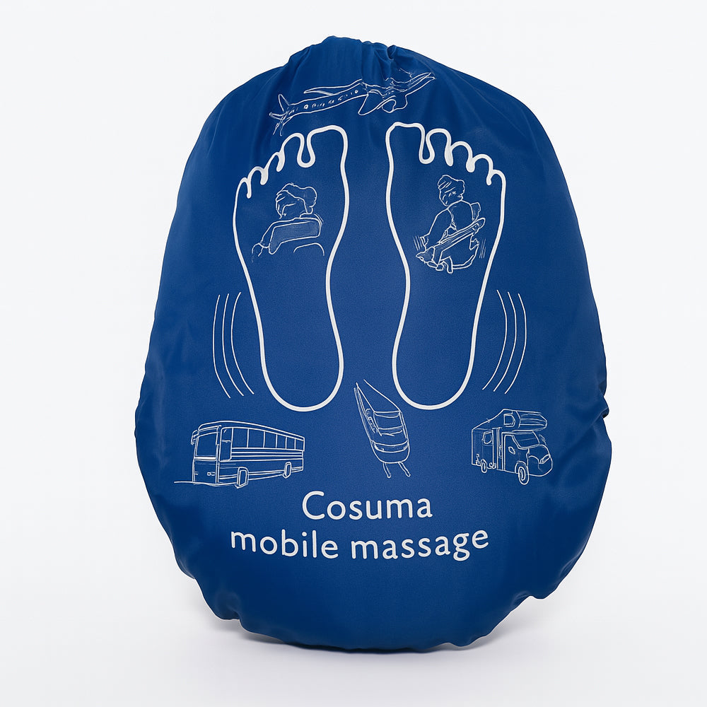 Nakkepude med indbygget massage - Perfekt til road trips, flyrejser osv.