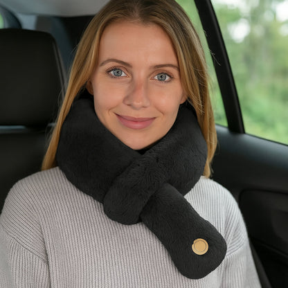 Nakkepude med indbygget massage - Perfekt til road trips, flyrejser osv.