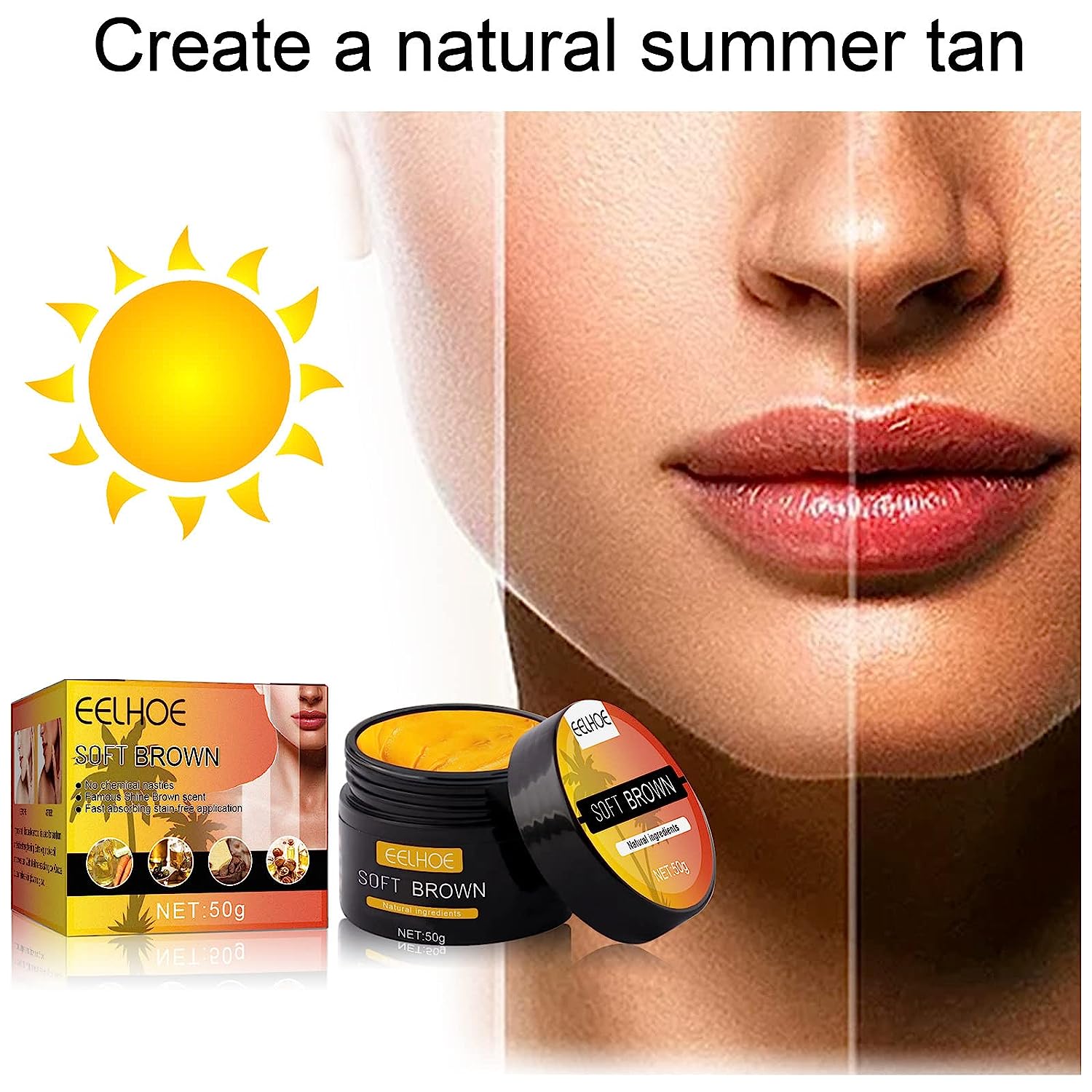 Naturlig Solbruningsaccelerator Gel: Din Genvej til Perfekt Hud