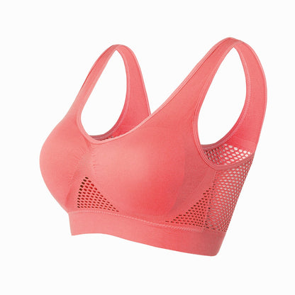 Åndbar Mesh Sports-BH
