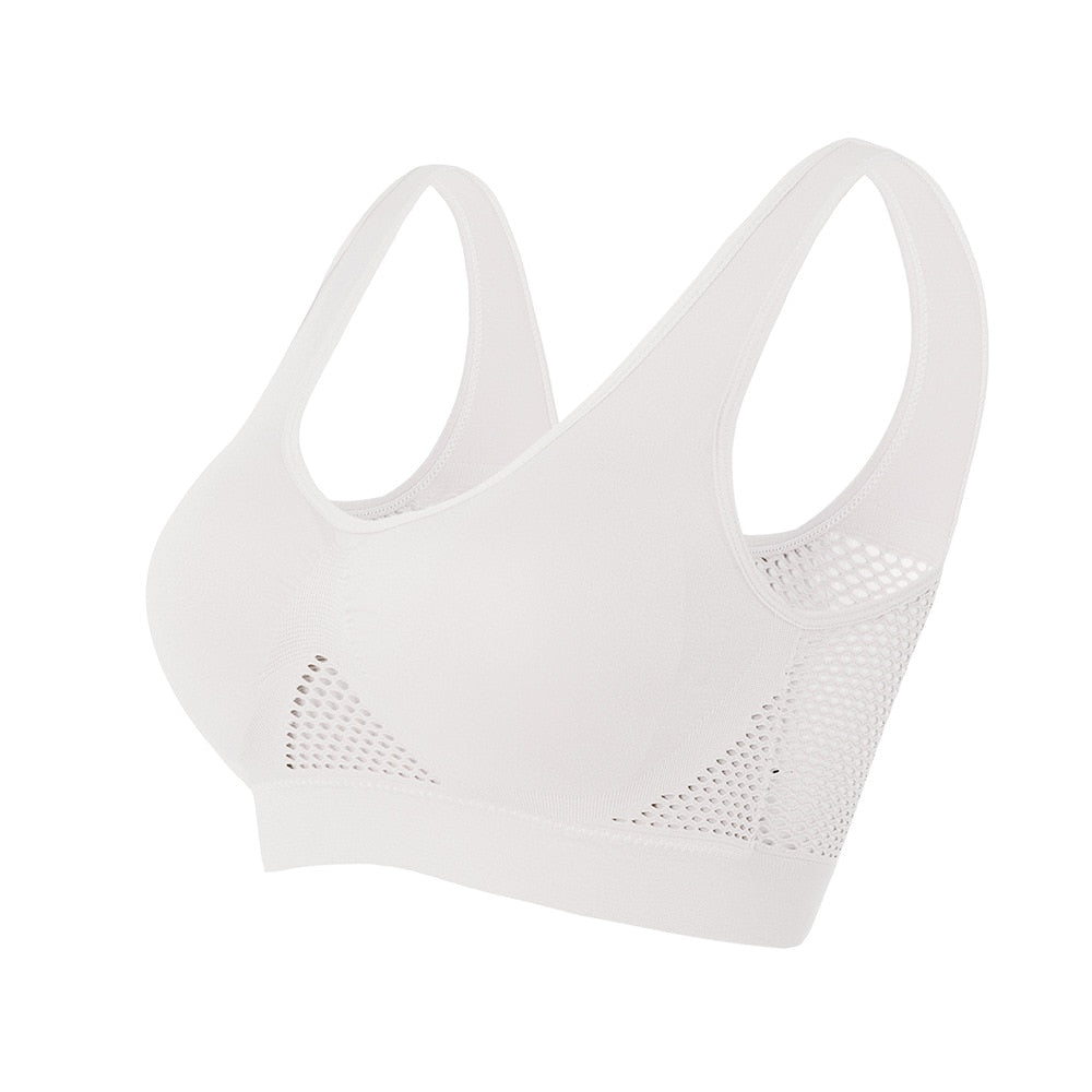 Åndbar Mesh Sports-BH