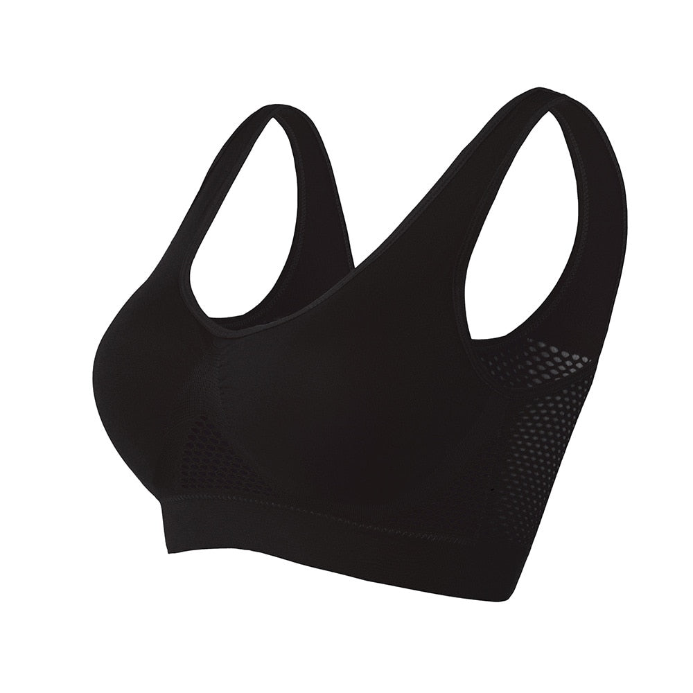 Åndbar Mesh Sports-BH
