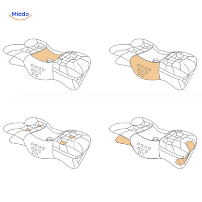 NeckRest™ Ergonomisk Hukommelsesskum Pude – Støttende & Formbevarende