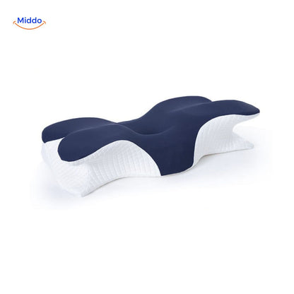 NeckRest™ Ergonomisk Hukommelsesskum Pude – Støttende & Formbevarende