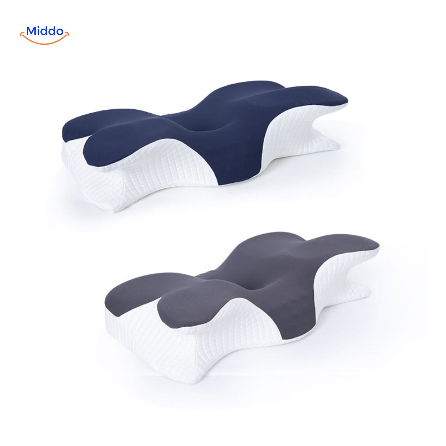 NeckRest™ Ergonomisk Hukommelsesskum Pude – Støttende & Formbevarende