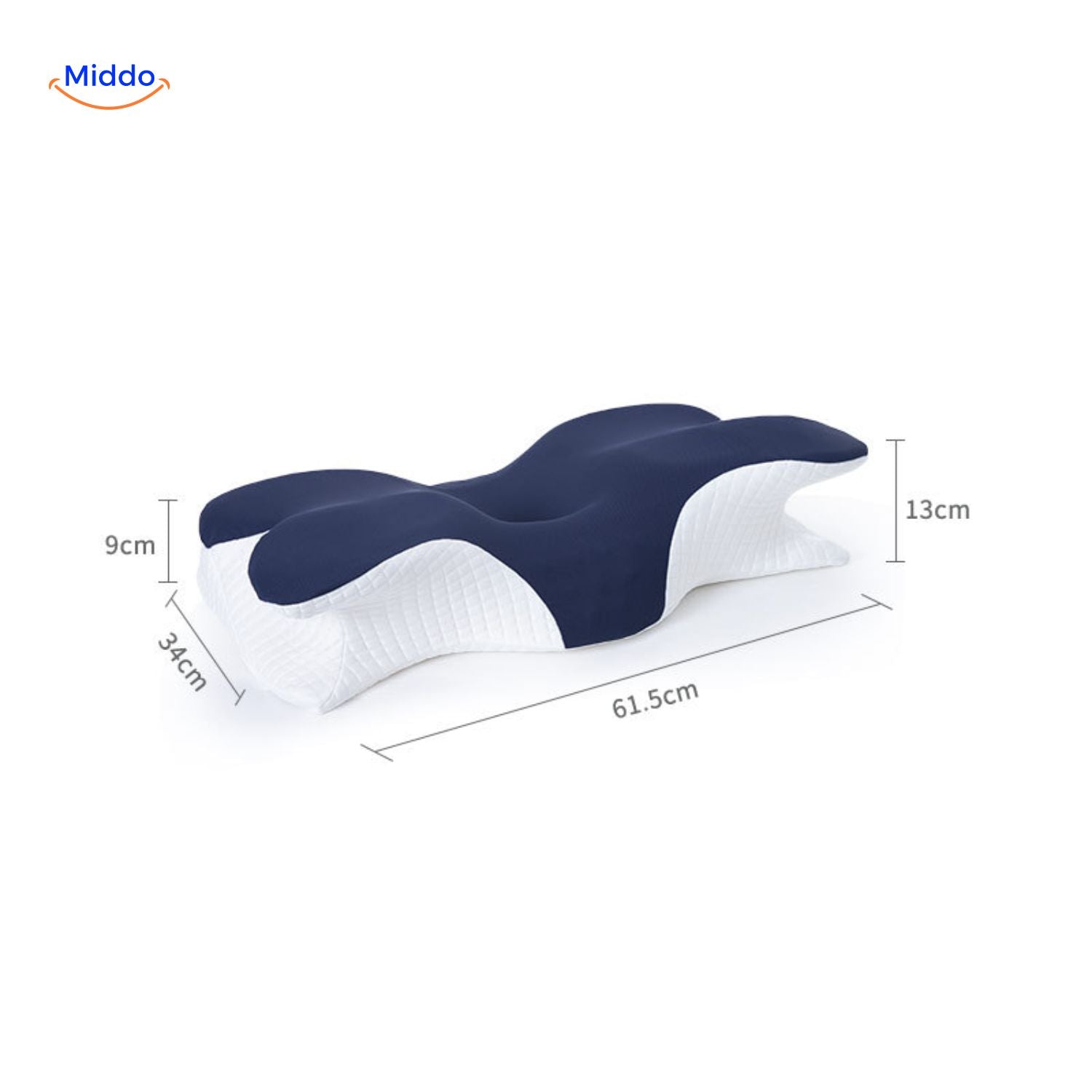 NeckRest™ Ergonomisk Hukommelsesskum Pude – Støttende & Formbevarende