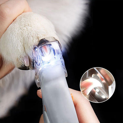 Negleklipper til hunde og katte med LED og sensor