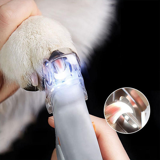 Negleklipper til hunde og katte med LED og sensor