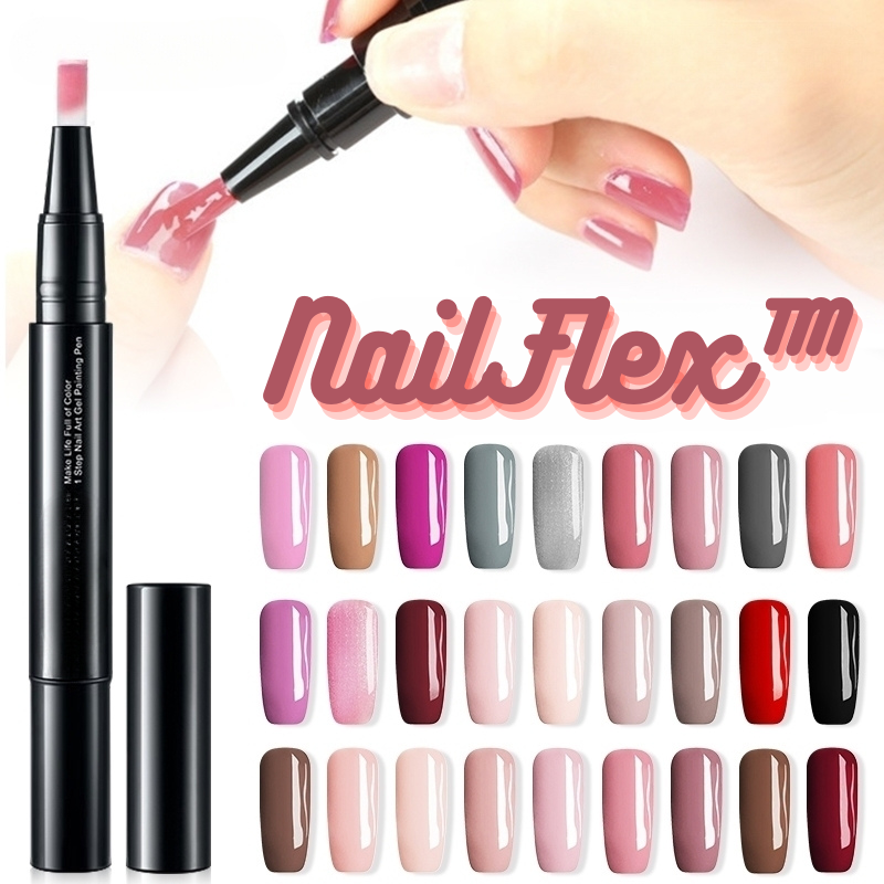 Neglelak Gel | Præcist Neglekunst med Gel Farve | Hurtig Tørring og Langtidsholdbar | NailFlex