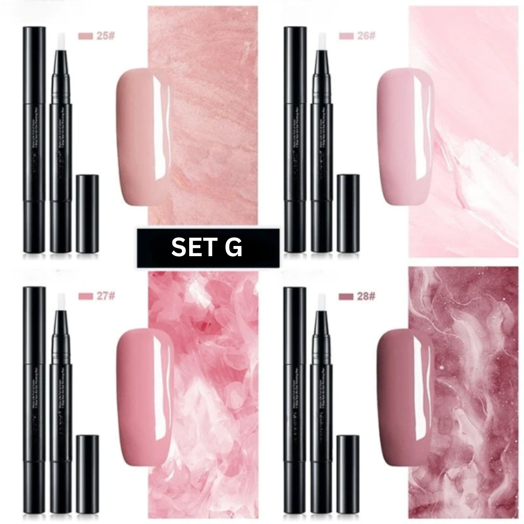 Neglelak Gel | Præcist Neglekunst med Gel Farve | Hurtig Tørring og Langtidsholdbar | NailFlex
