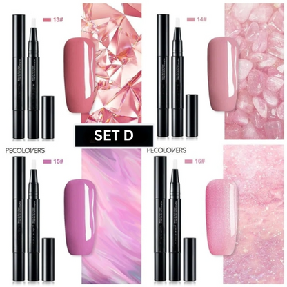 Neglelak Gel | Præcist Neglekunst med Gel Farve | Hurtig Tørring og Langtidsholdbar | NailFlex