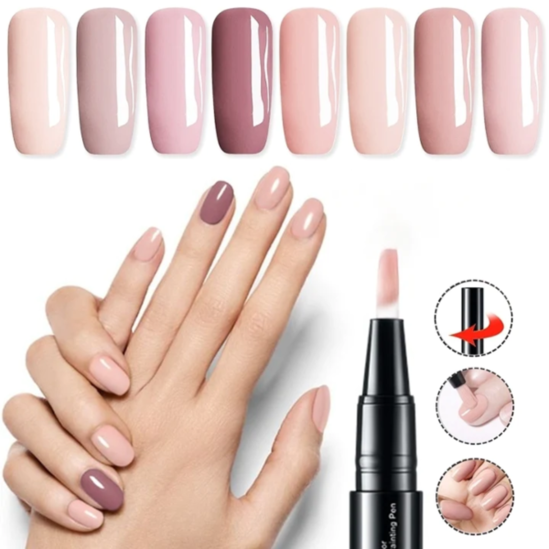 Neglelak Gel | Præcist Neglekunst med Gel Farve | Hurtig Tørring og Langtidsholdbar | NailFlex