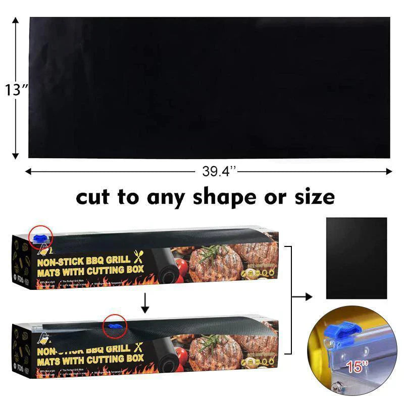 Non-Stick BBQ Grill Mat til Sikker og Effektiv Grillning