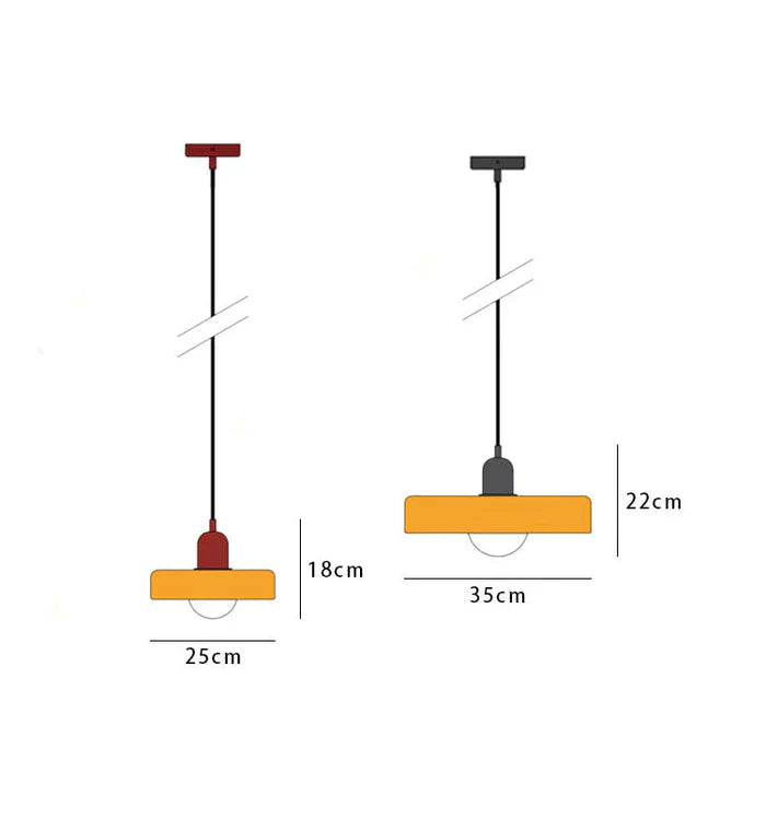 NordicGlass - Loftophængt Lampe