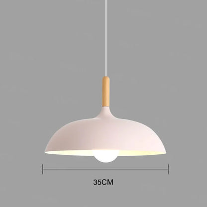 NordicOak Loft LED Eg Loftlampe – Skandinavisk Design