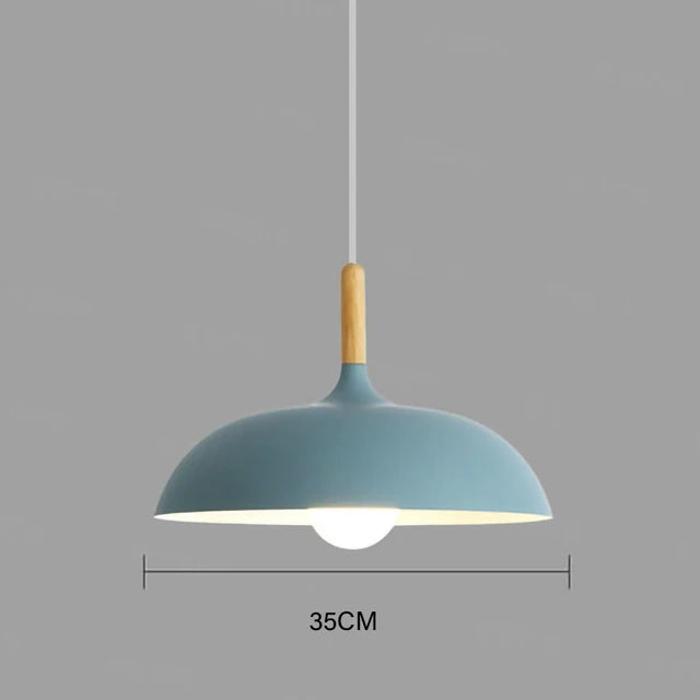NordicOak Loft LED Eg Loftlampe – Skandinavisk Design