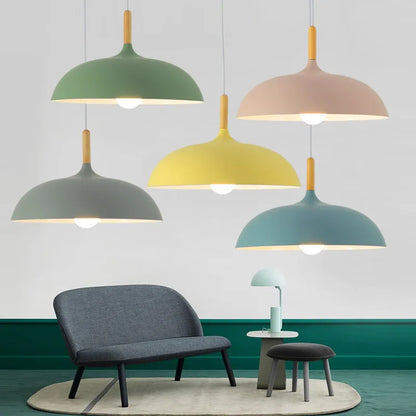 NordicOak Loft LED Eg Loftlampe – Skandinavisk Design