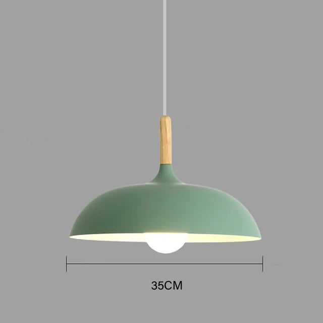 NordicOak Loft LED Eg Loftlampe – Skandinavisk Design