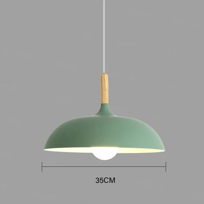 NordicOak Loft LED Eg Loftlampe – Skandinavisk Design