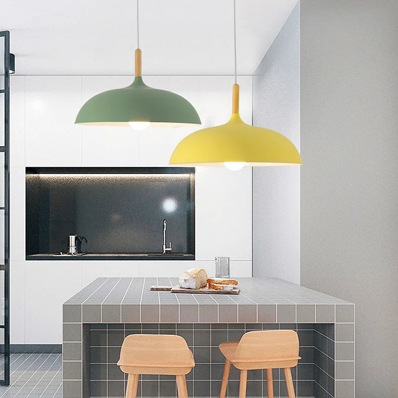 NordicOak Loft LED Eg Loftlampe – Skandinavisk Design
