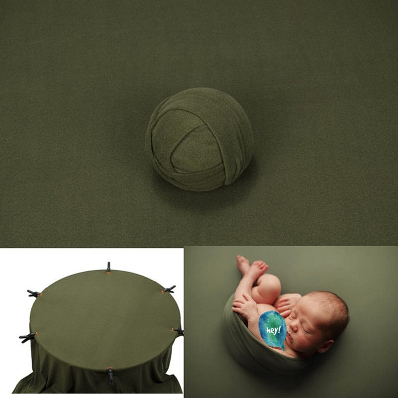 Nyfødt Baby Fotografi Indpakning og Tæppe Sæt